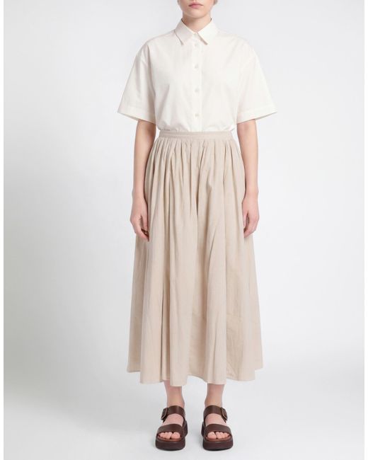 True Religion Natural Maxi Skirt Cotton