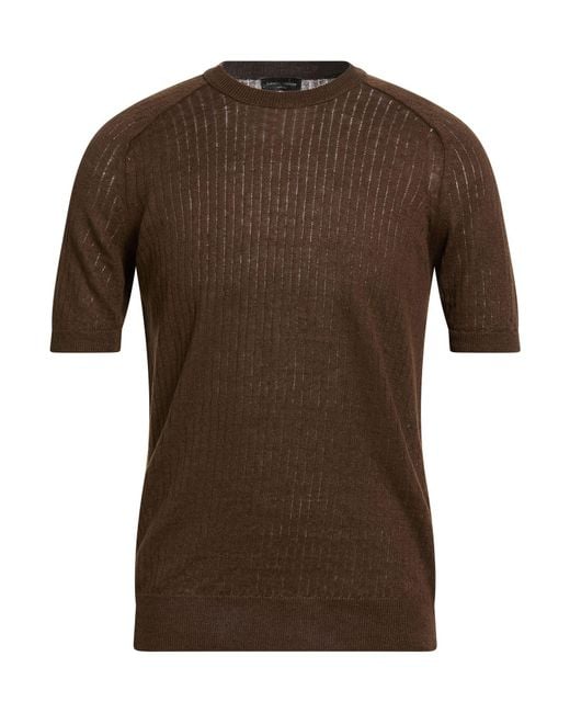 Roberto Collina Pullover in Brown für Herren