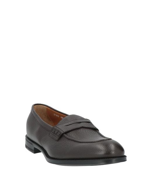 Doucal's Gray Loafers Leather for men
