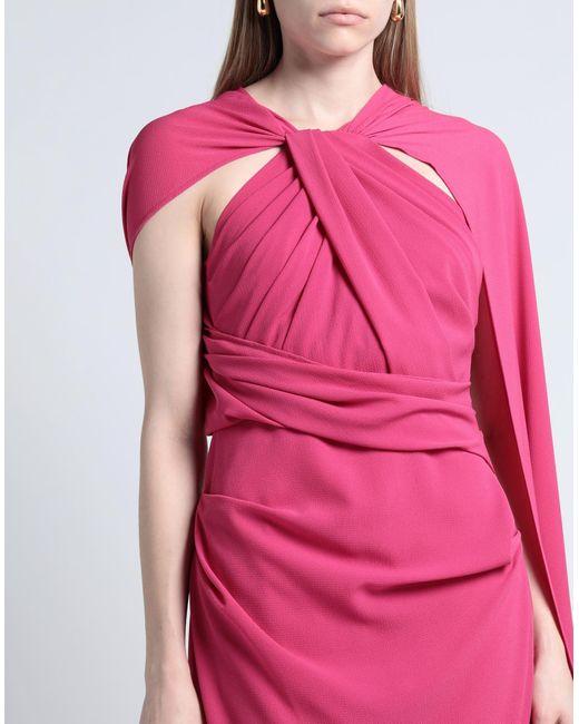 Talbot Runhof Pink Maxi Dress