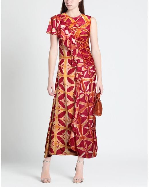 Ulla Johnson Red Maxi-Kleid