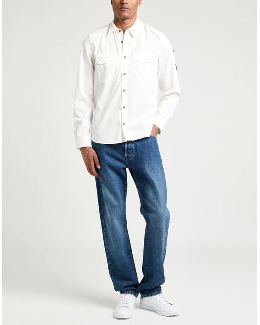C P Company White Shirts for men