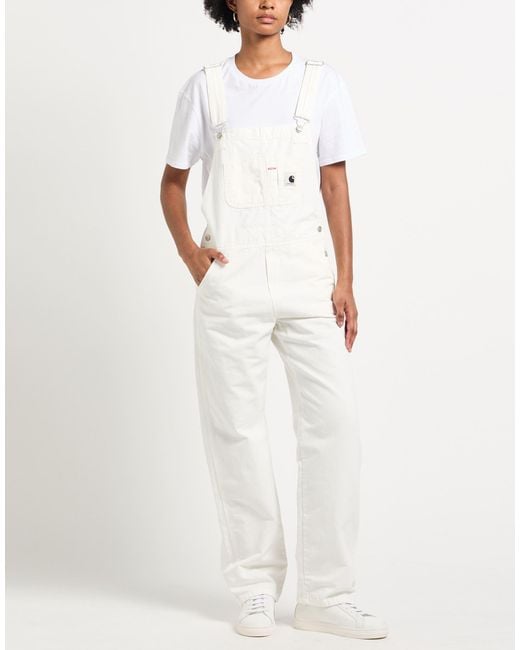 Carhartt White Dungarees
