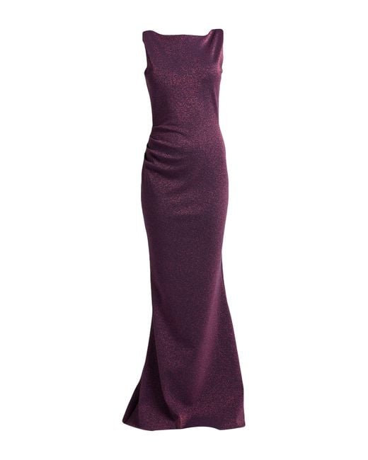 La Petite Robe Di Chiara Boni Purple Maxi Dress