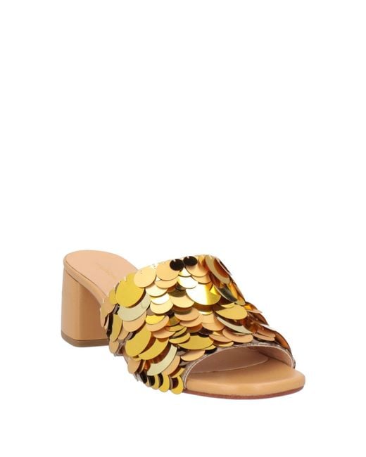 Maliparmi Metallic Sandale