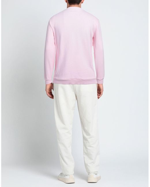 PMDS PREMIUM MOOD DENIM SUPERIOR Pink Sweatshirt for men