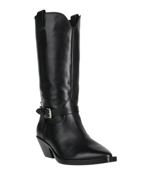 Ash Black Ankle Boots