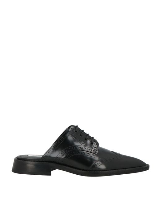 Victoria Beckham Black Mules & Clogs Leather