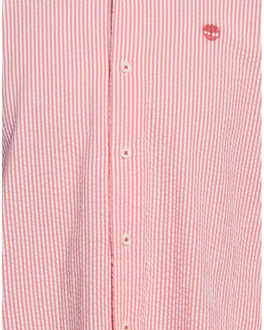 Timberland Pink Shirt for men