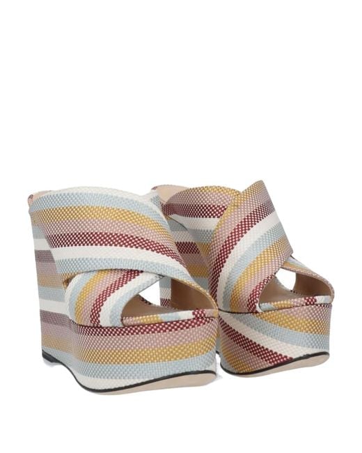 Sergio Rossi White Sandals