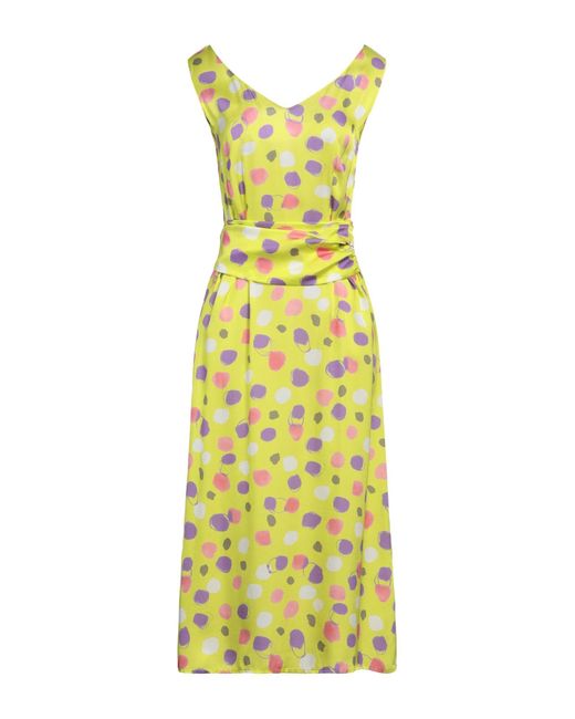 Vestito Midi di Manila Grace in Yellow