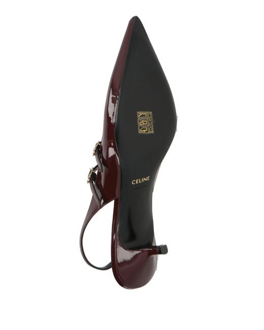 Céline Brown Pumps