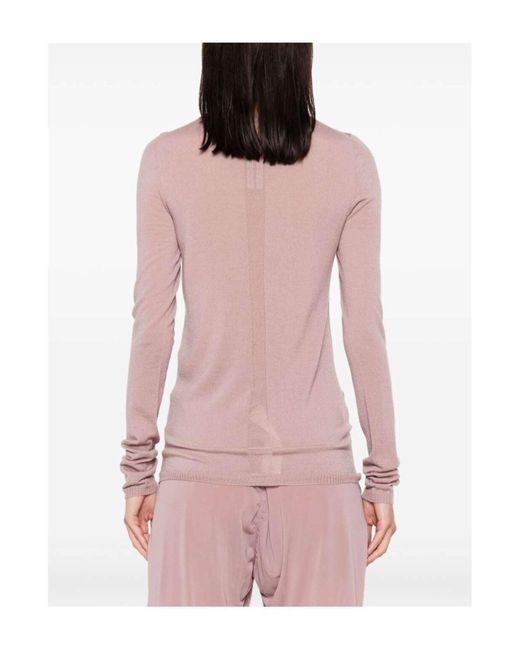 Rick Owens Pink Pullover