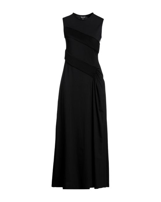 Vestido largo Giorgio Armani de color Black