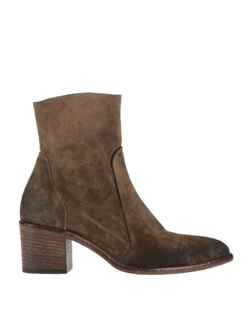 Strategia Brown Ankle Boots