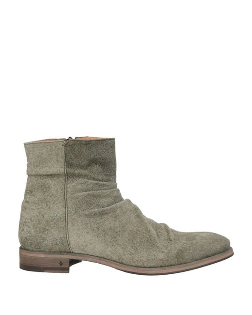 John Varvatos Green Ankle Boots for men