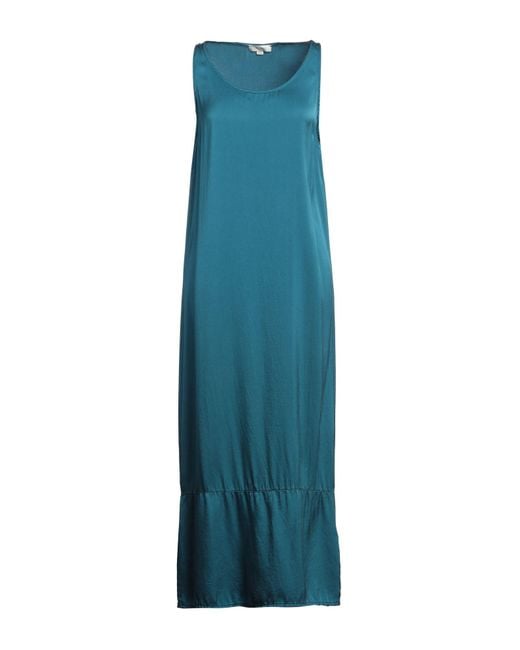 Crossley Blue Midi-Kleid