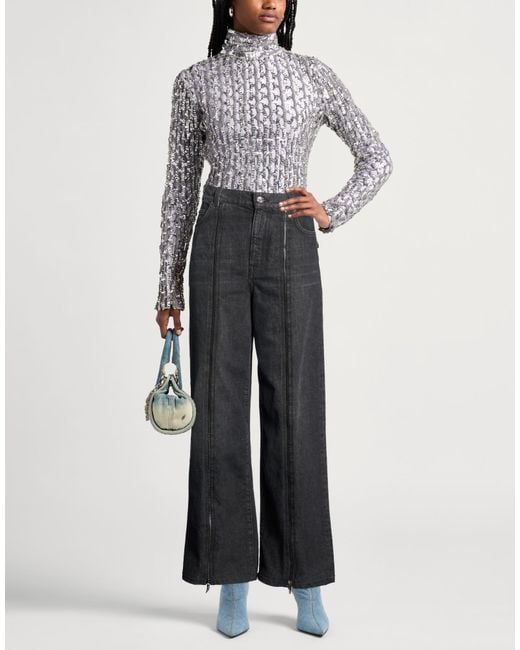 Circus Hotel Gray Jeans Cotton