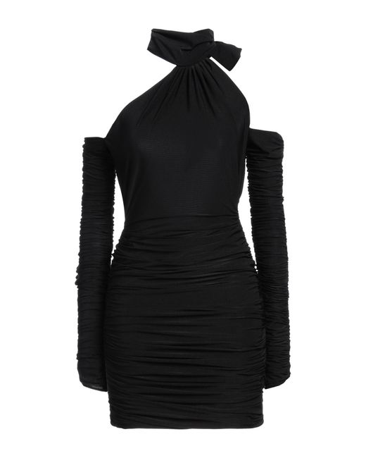 GIUSEPPE DI MORABITO Black Mini-Kleid