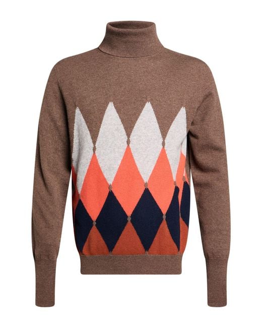 Col Roulé Ballantyne pour homme en coloris Orange