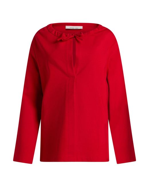 Liviana Conti Red Top Viscose, Polyamide, Elastane