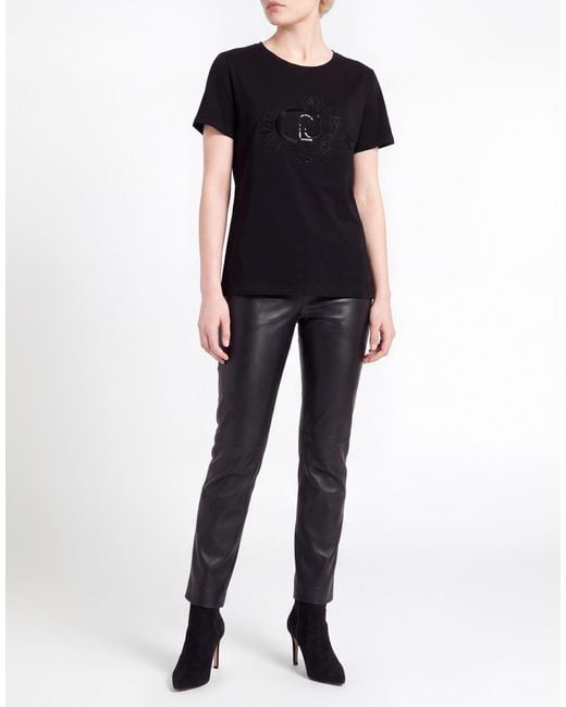 Liu Jo Black T-Shirt Cotton