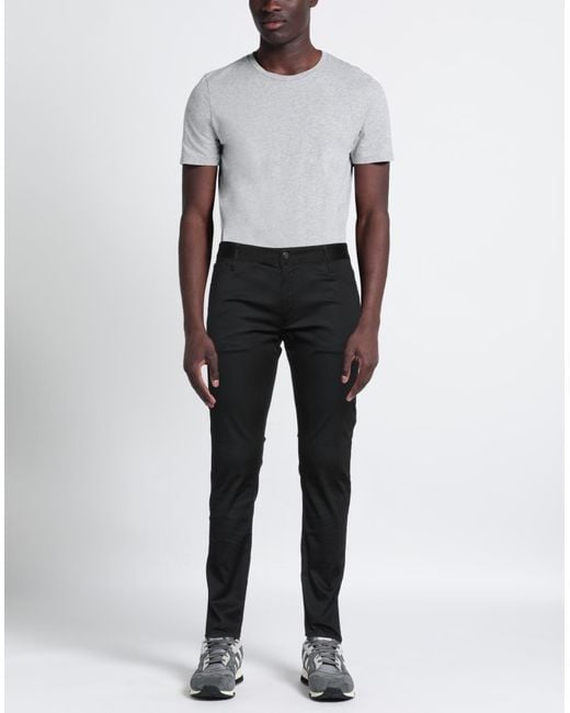 ARMANI EXCHANGE Black Pants for men