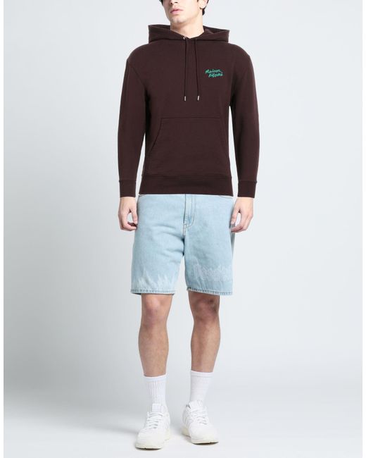 Maison Kitsuné Purple Sweatshirt for men