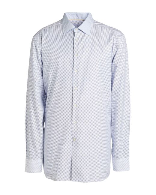 Etro Blue Shirt Cotton for men