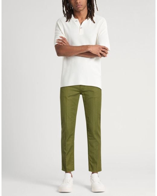 Jacob Cohen Green Pants for men