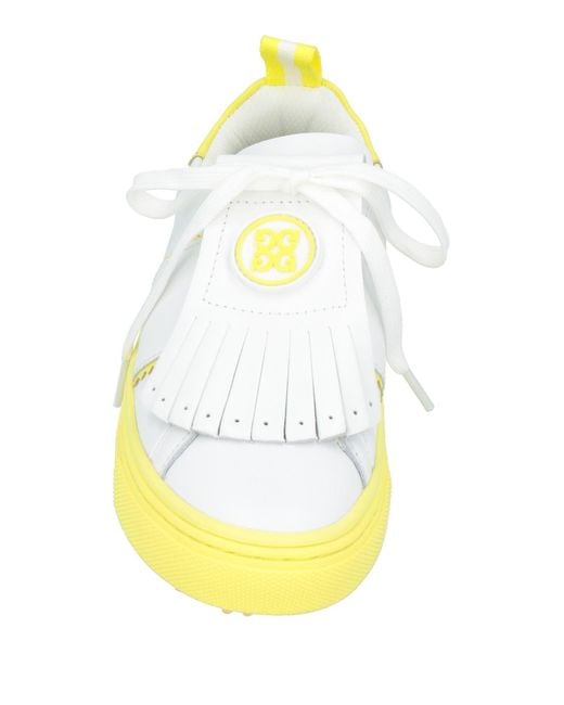 G/FORE Yellow Trainers