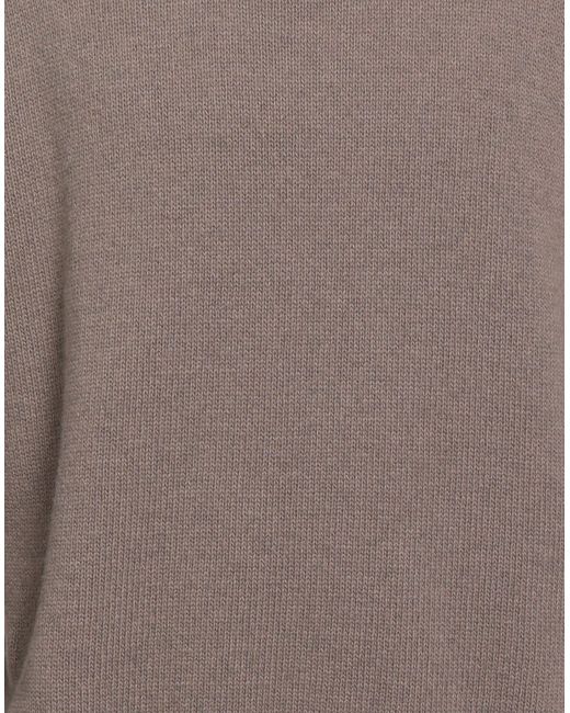 Daniele Fiesoli Brown Sweater Merino Wool, Polyamide for men