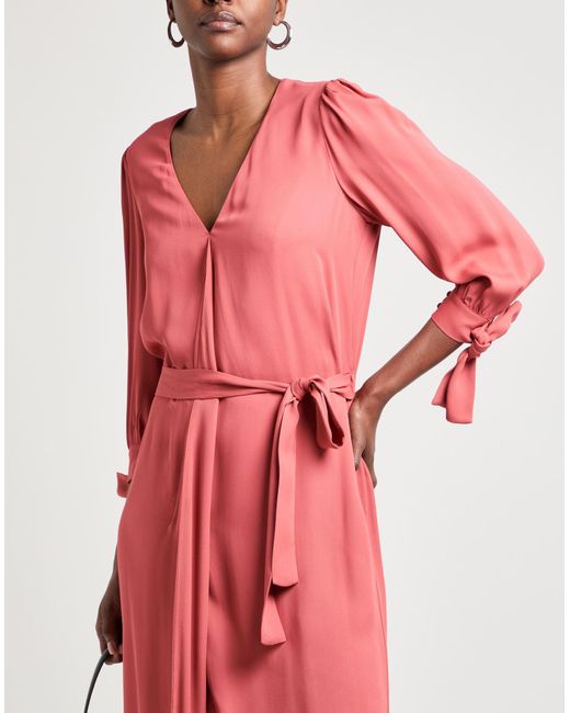 Elisabetta Franchi Pink Midi-Kleid