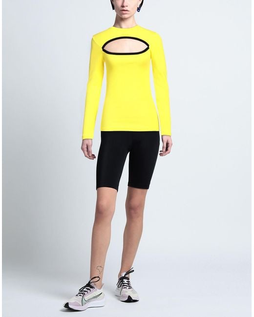 MSGM Yellow T-shirt