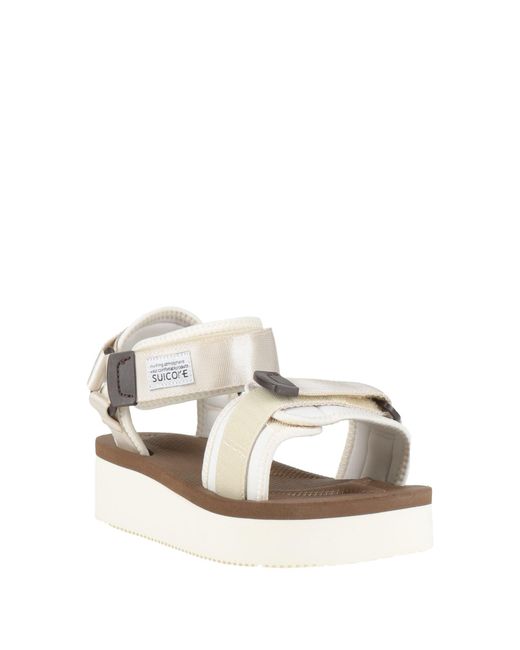 Suicoke White Sandals