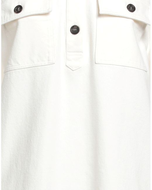 A.P.C. White Mini-Kleid