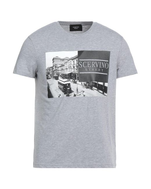 Ermanno Scervino Gray T-shirt for men