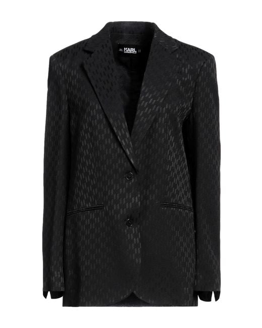 Blazer di Karl Lagerfeld in Black