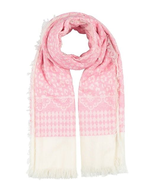 Max & Moi Pink Scarf Cotton