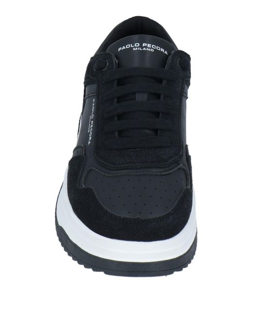 Paolo Pecora Black Trainers for men