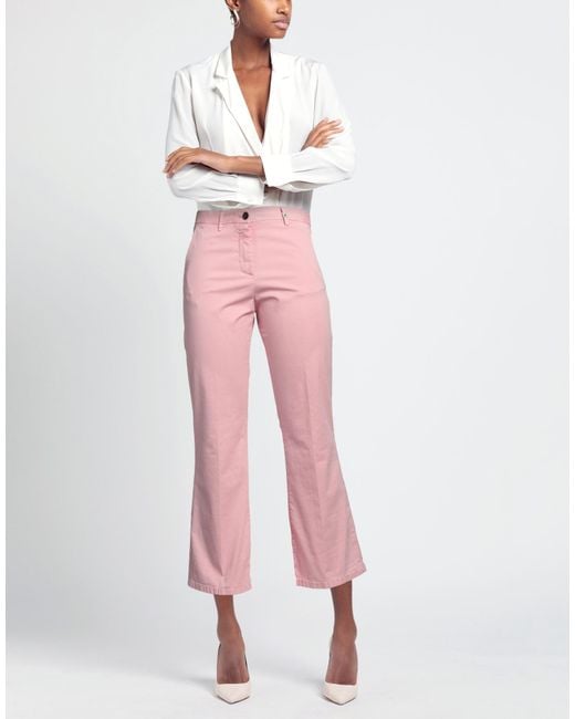 Myths Pink Pants Cotton, Elastane
