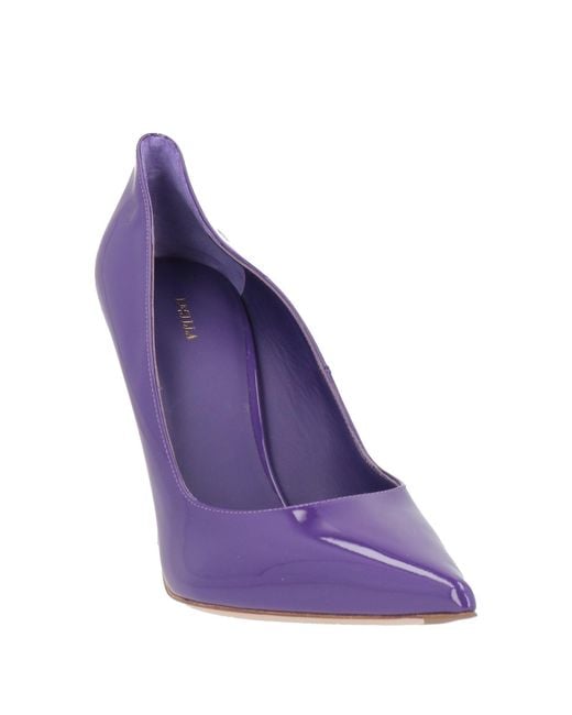 Le Silla Purple Pumps