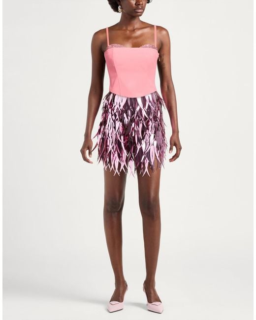 Patrizia Pepe Pink Top Polyester, Glass