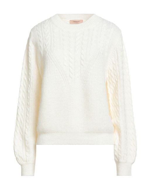 Twinset White Sweaters