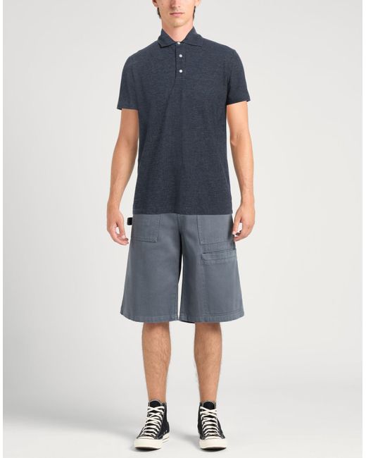 Polo di Isaia in Blue da Uomo