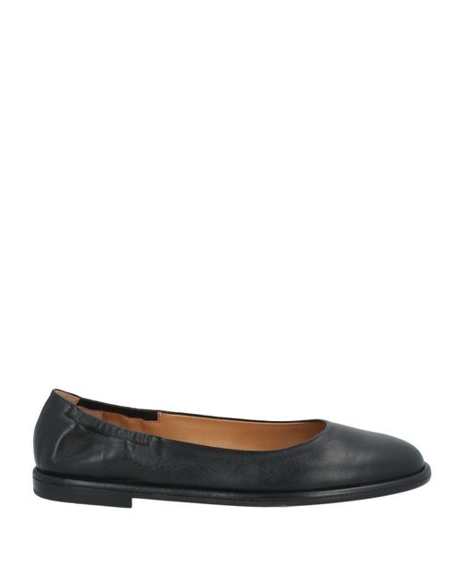Pomme D'or Black Ballet Flats