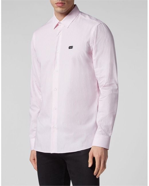 Philipp Plein Hemd in Pink für Herren