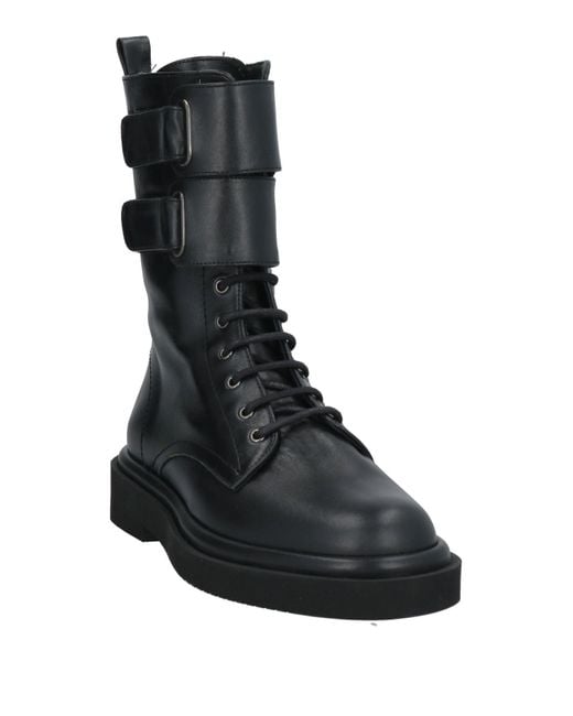 Paloma Barceló Black Ankle Boots