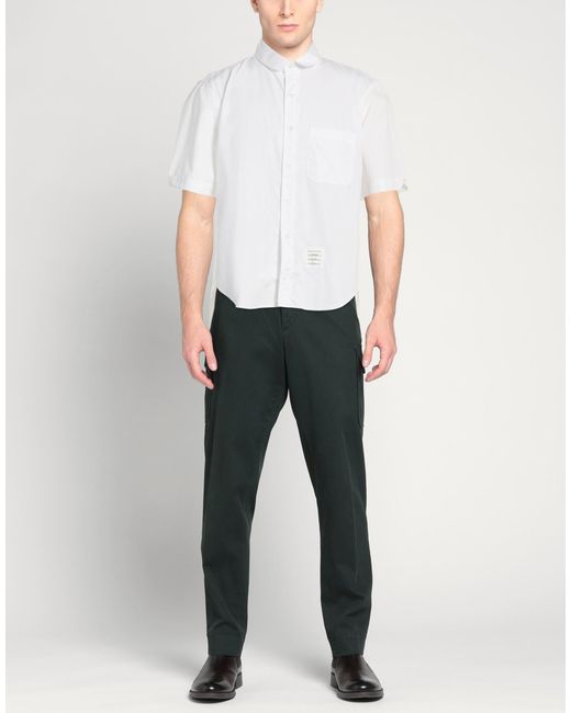 Thom Browne White Shirt Cotton for men