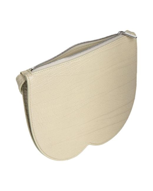 Burberry White Cross-Body Bag Calfskin